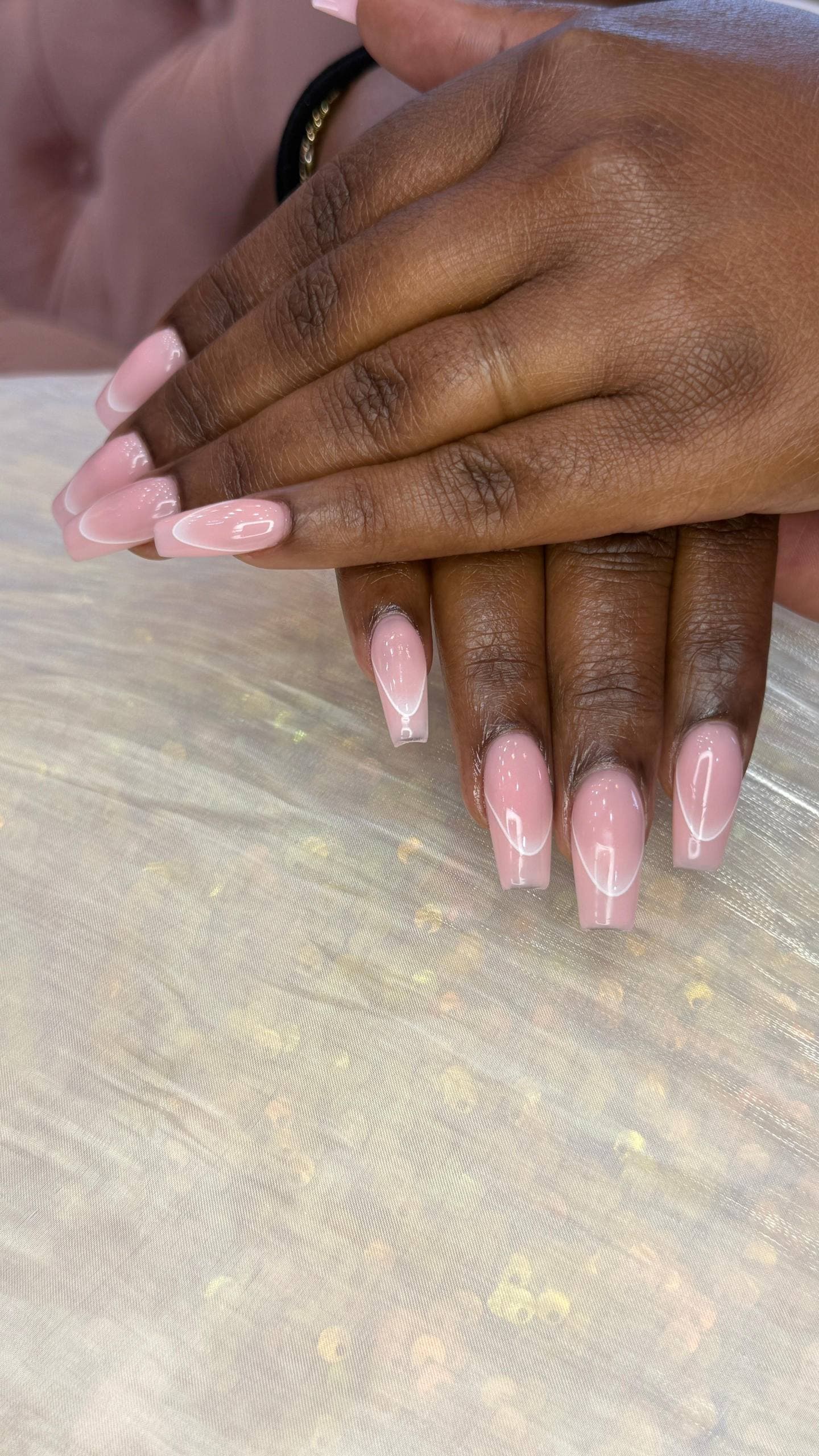French manicure detail